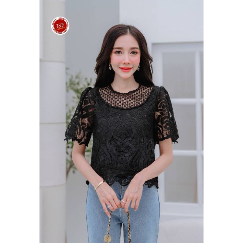 blouse bangkok brokat made in thailand