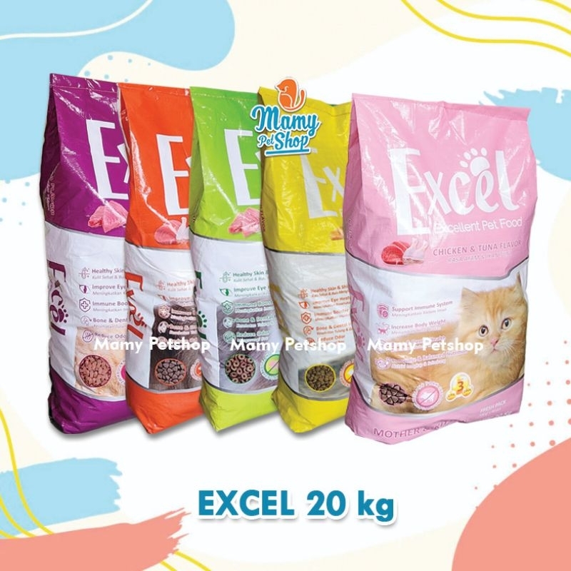 EXCEL 20 KG PAKAN KUCING
