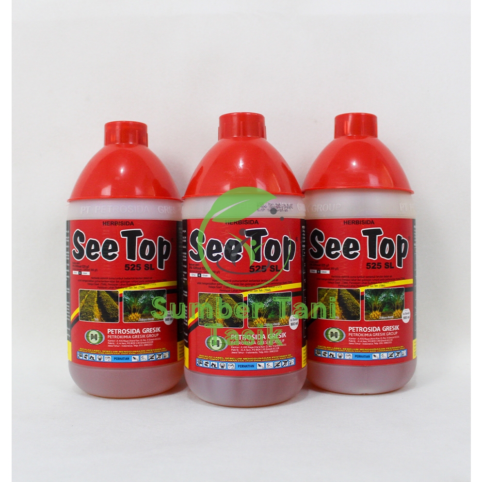 Herbisida Sistemik See Top 525 SL 900 Ml Herbisida Racun Pembasmi Rumput Liar & Gulma
