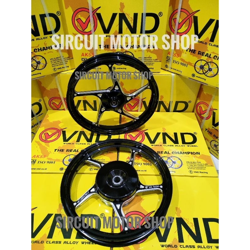 VELG VND AK 55 RING 14 BEAT DELUXE SCOOPY VARIO 110 VND AK55 RING 14 MODEL ENKEI
