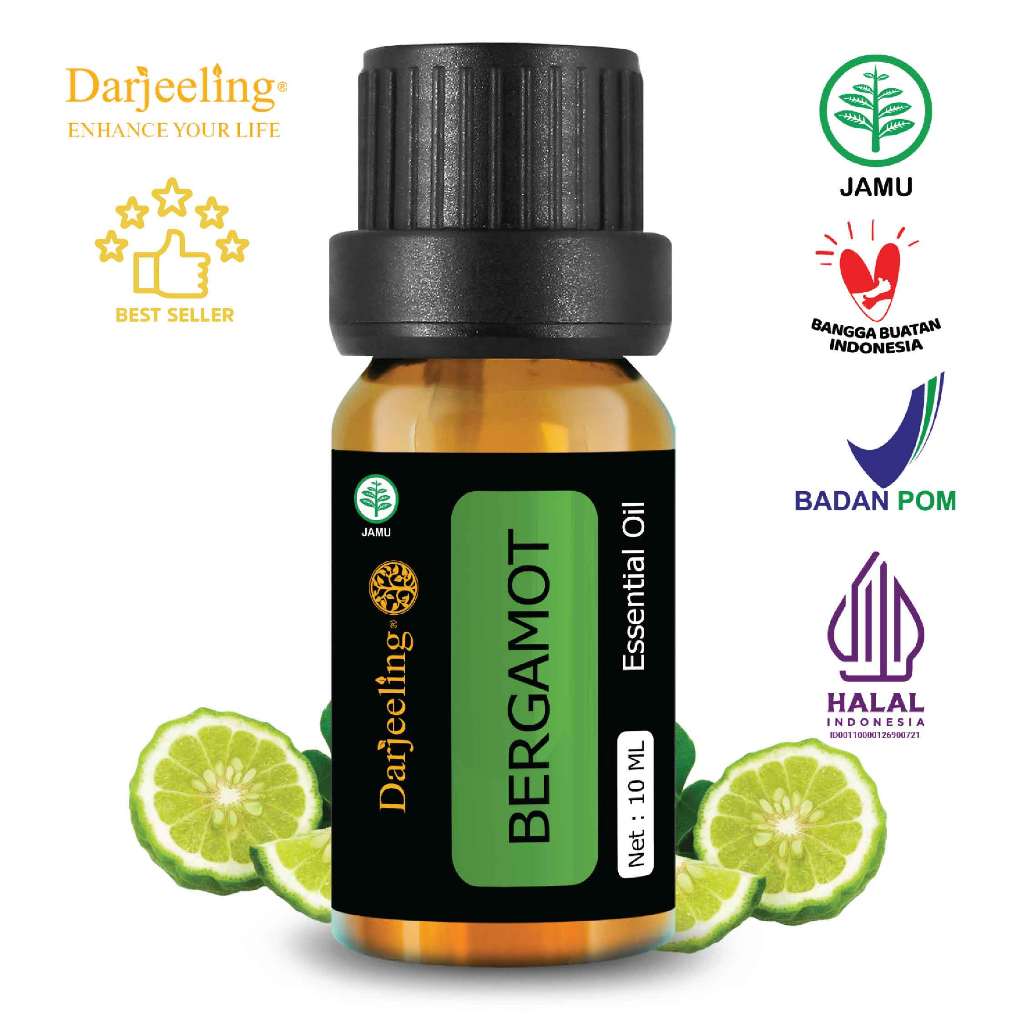 Darjeeling Bergamot Essential Oil / Minyak Bergamot Aroamterapi - 10ml