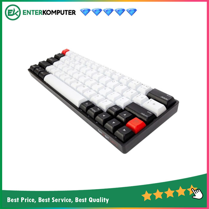 Paradox Ghost OPT 64 GK1 PBT Radium Vulture Mechanical Keyboard Yellow