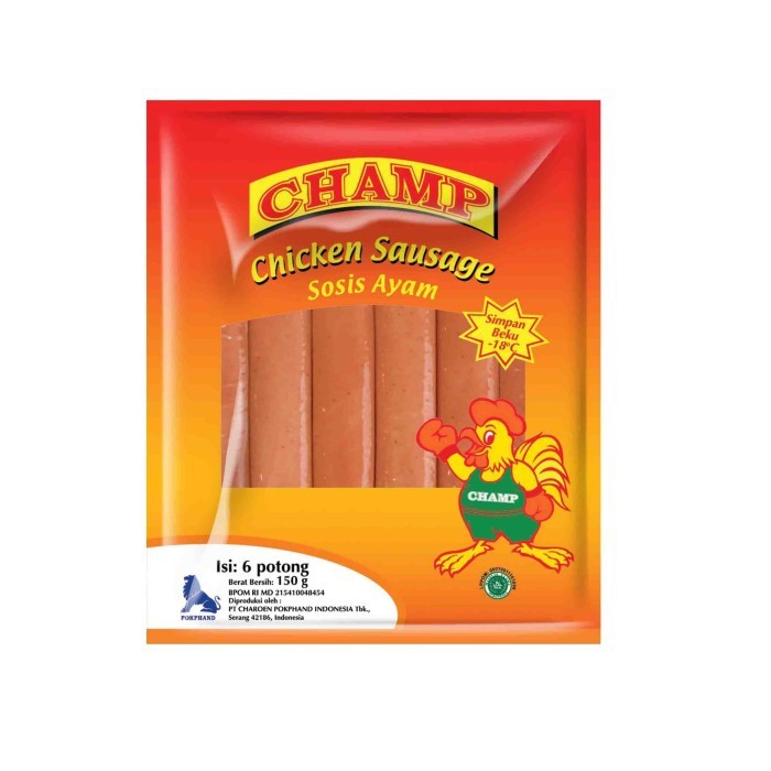 

Champ Chicken Sausage Isi 6