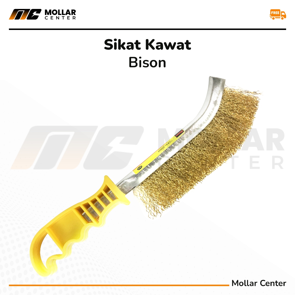 Sikat Kawat Baja Kuningan /Sikat Golok Kuningan/Sikat Kawat Baja Kuningan /Sikat Golok Kuningan (ISI