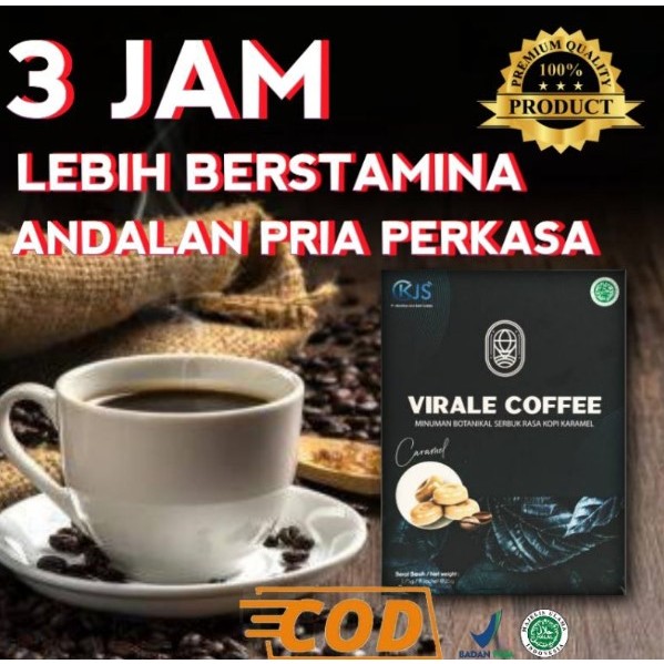 

PROMO !!! Kopi Kuat Pria Tahan Lama VIRALE CAFFEE Penambah Stamina Pria Dewasa 100% original tanpa efek samping Aman Sudah BPOM