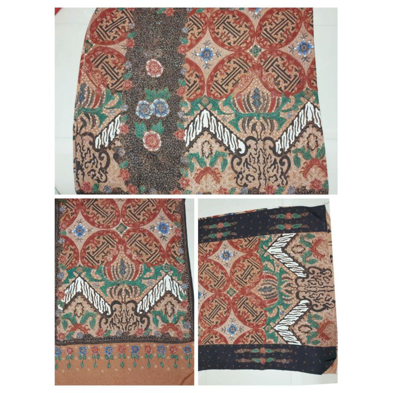 Sarimbit Batik tulis Sutra atbm Baron, Tanahan