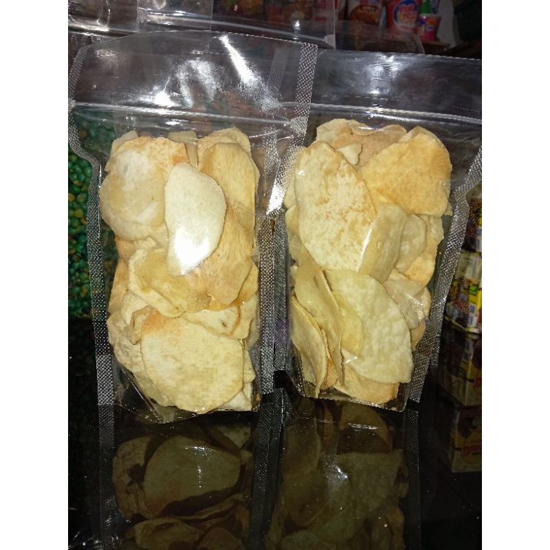 

Keripik Talas Original 100 gram enak gurih renyah