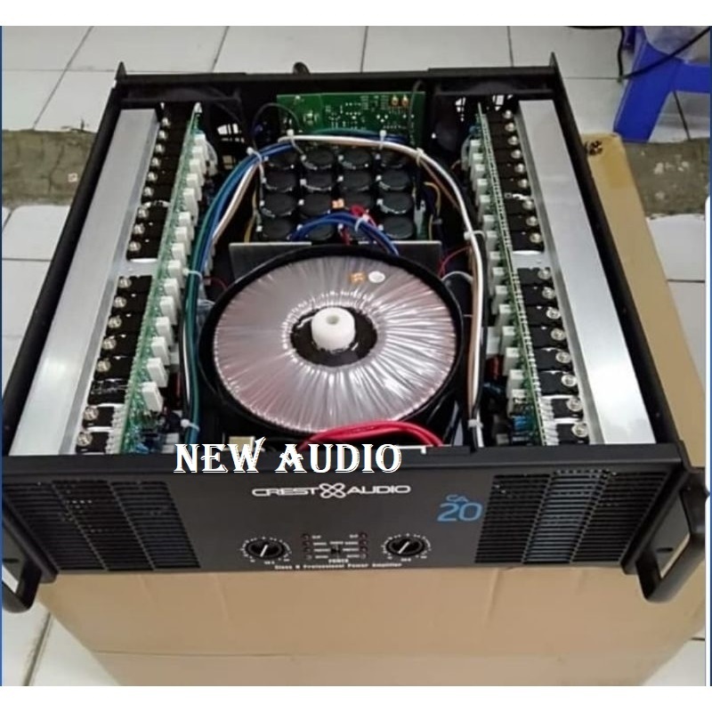 POWER AMPLIFIER CREST AUDIO CA20/CA 20 BODY PANJANG