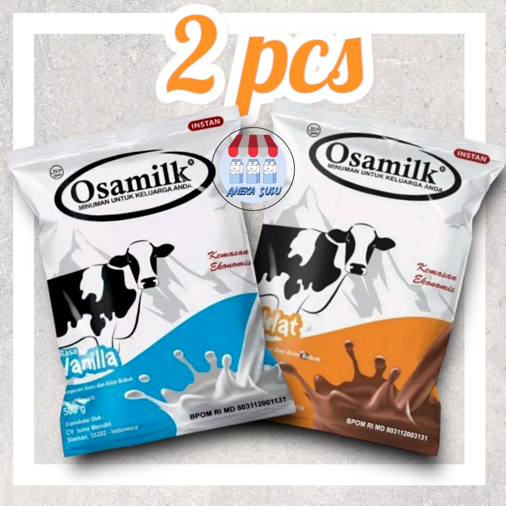 

[PROMO] [2 PCS] OSAMILK 500gr PENGGEMUK BADAN ORI READY