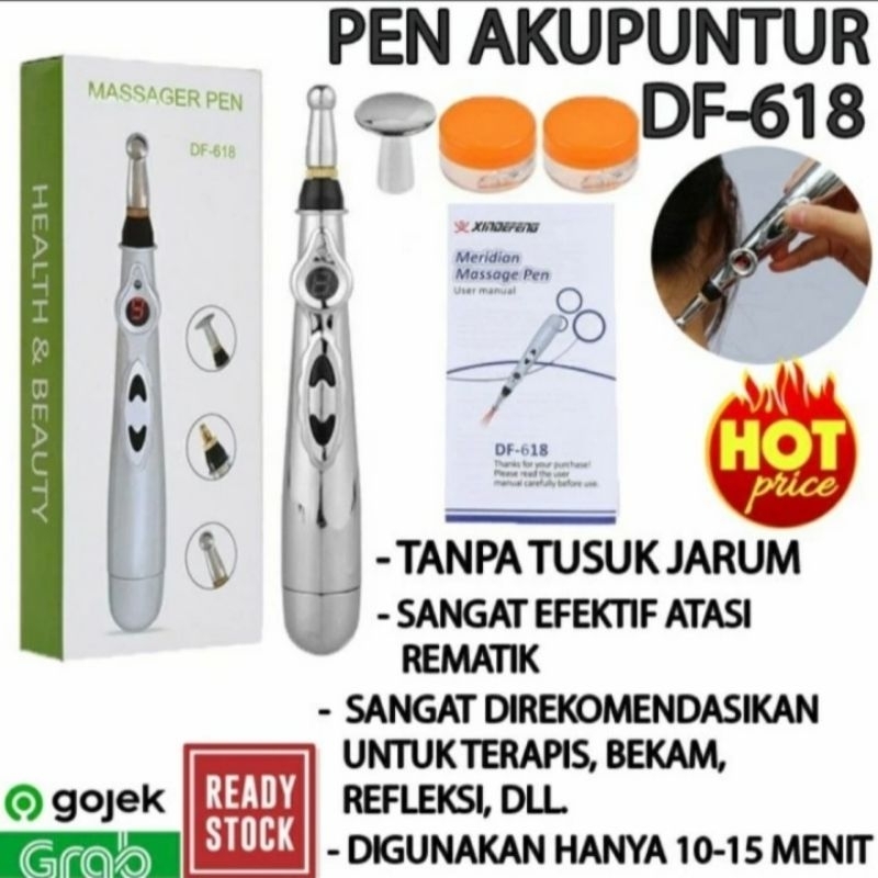 PEN AKUPUNTUR ELEKTRIK ALAT PIJAT REFLEKSI ALAT AKUPUNTUR ELEKTRIK ALAT TERAPI REFLEKSI ELEKTRIK GEL