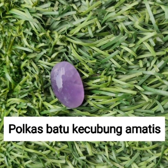 Batu Akik Polkas Kecubung Amatis Kualitas Kristal