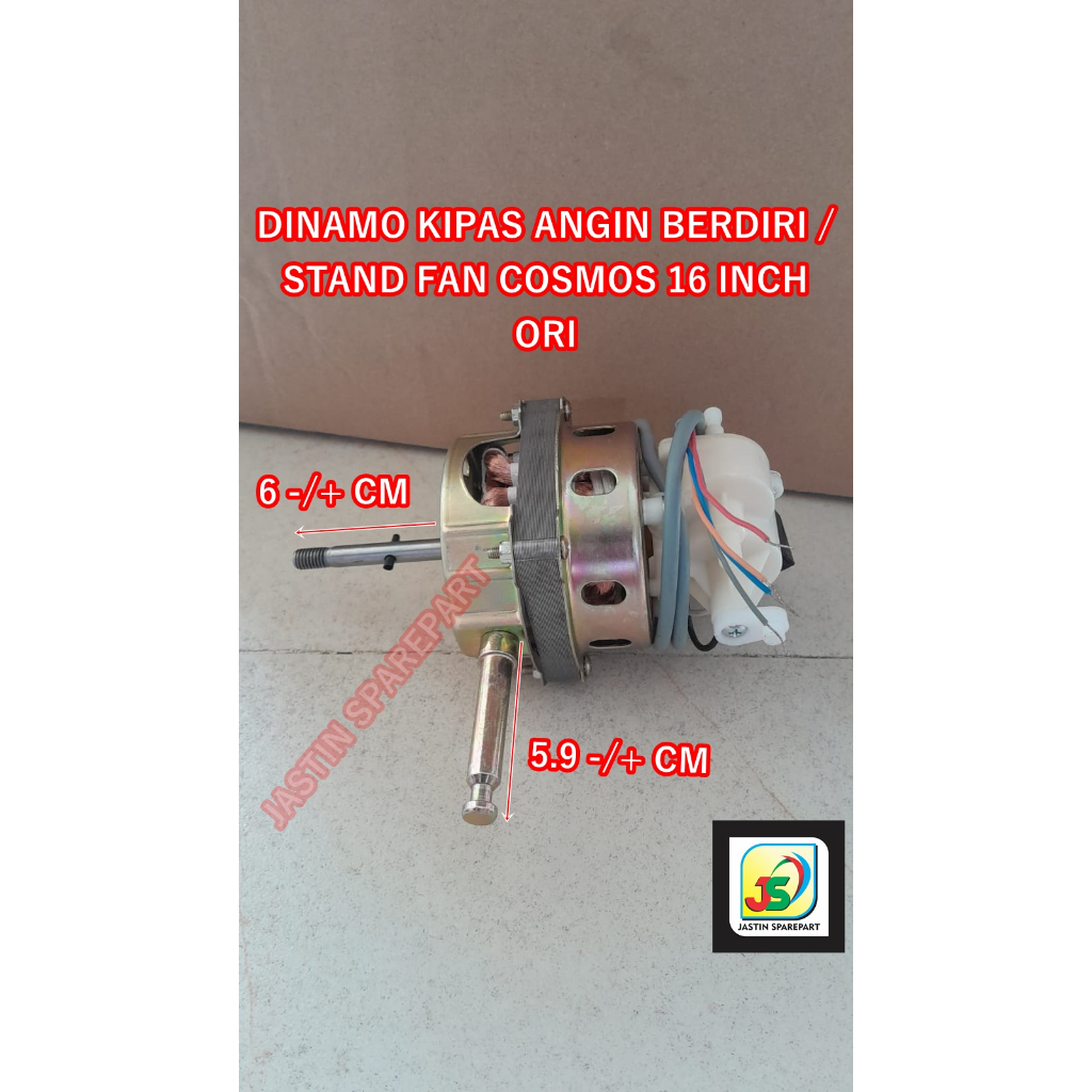 DINAMO KIPAS ANGIN STAND FAN COSMOS 16 INCH ORI