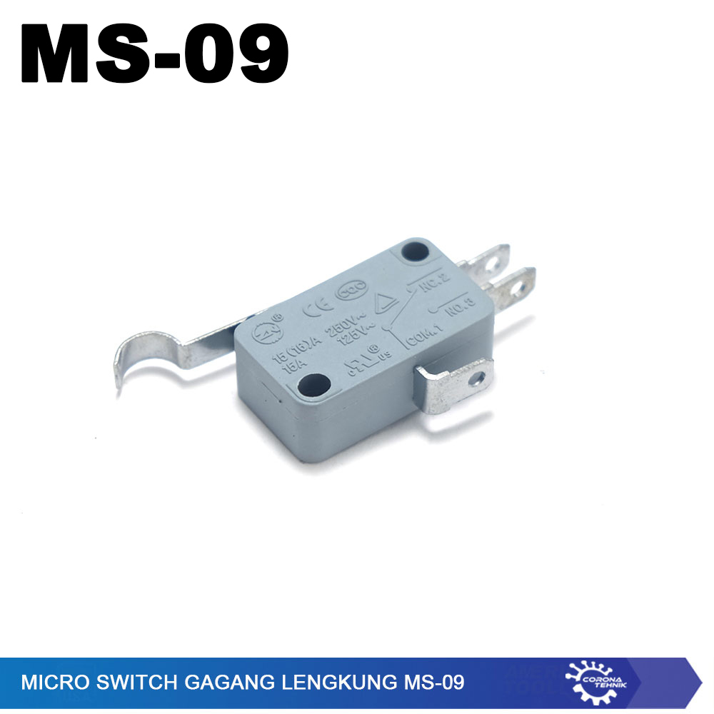 Gagang Besi Lengkung Micro Switch