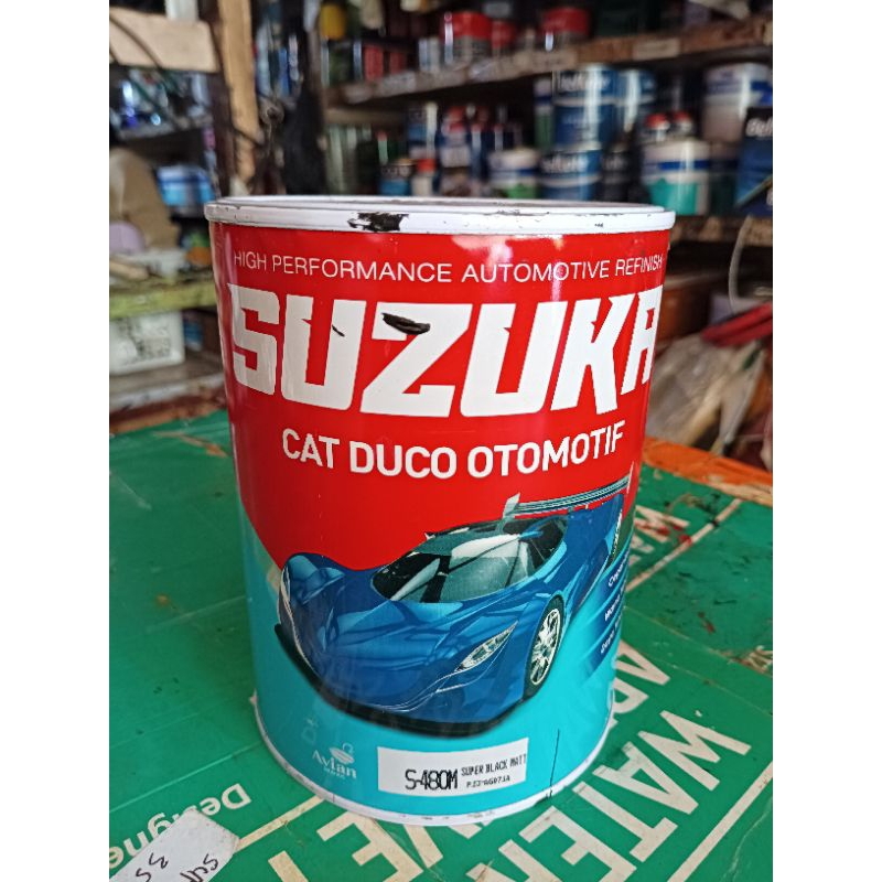 CAT DUCO SUZUKA S-480M SUPER BLACK MATT 1KG