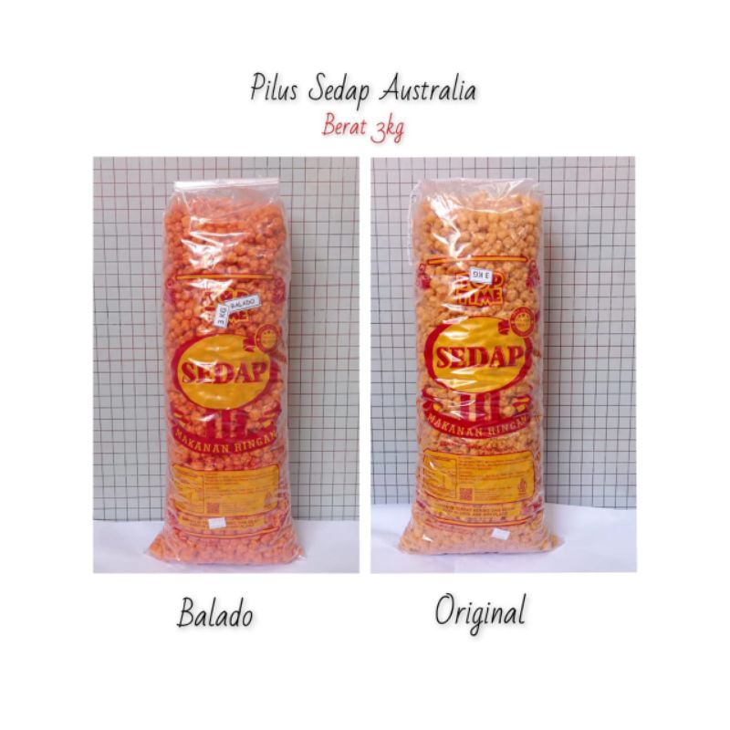 

Pilus Sedap Australia 3kg