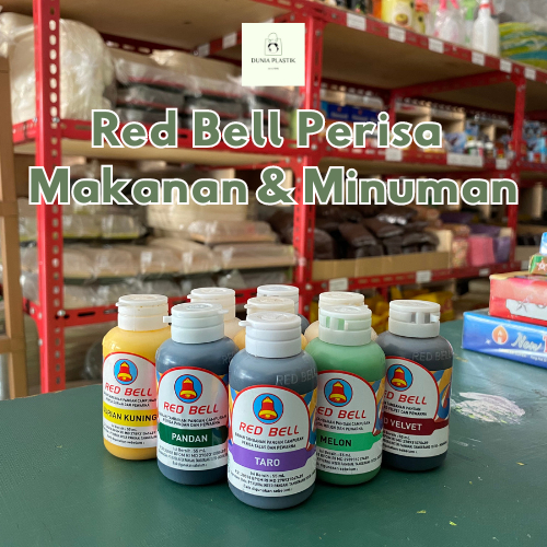 

Grosir plastik - Red Bell Pasta Perisa Aneka Rasa 55ml / Perasa Pewarna Makanan Minuman