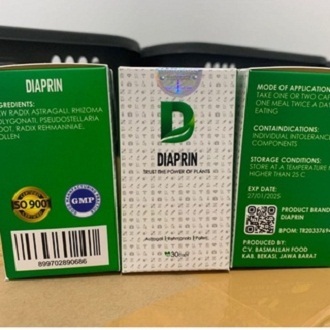 𝐆𝐑𝐀𝐓𝐈𝐒𝐎𝐍𝐆𝐊𝐈𝐑 • DIAPRIN 100% ORIGINAL OBAT SPESIALIS DIABETES & DIAPRIN KENCING MANIS AMPUH