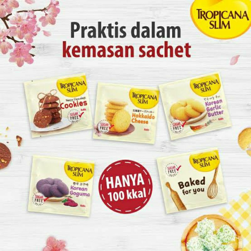 

Tropicana Slim Cookies Sachet