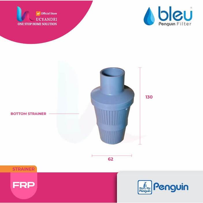 Strainer Atas & bawah Tabung FRP Filter air 1035
