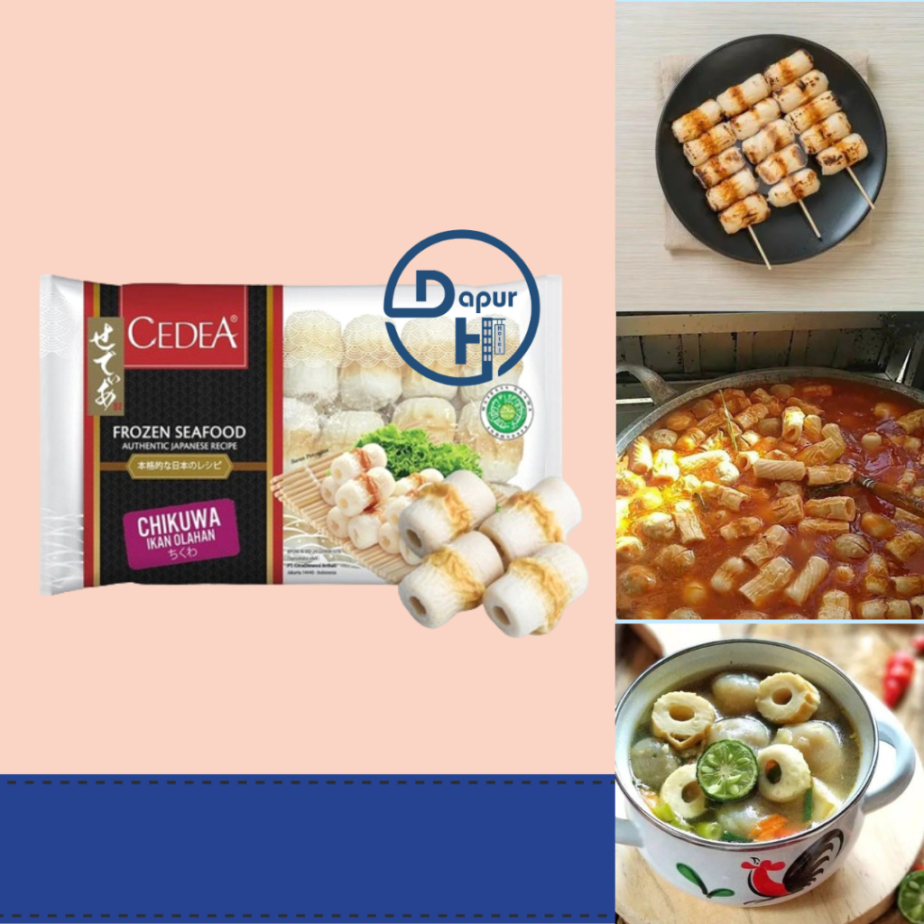 

CEDEA Chikuwa Mini Cikuwa 250 g Halal /Shabu Steamboat//
