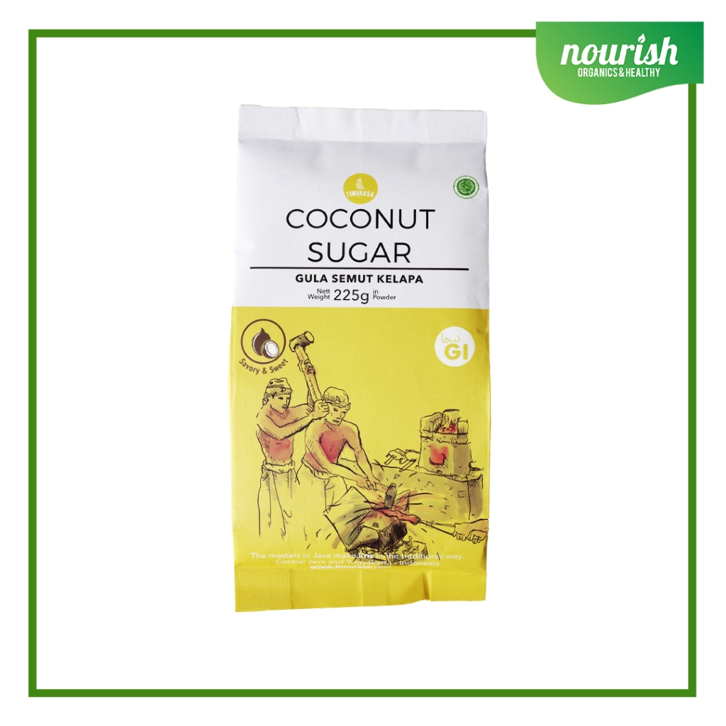 

Timurasa, Crystal Coconut Sugar (Gula Semut Kelapa) 225gr-Jkut