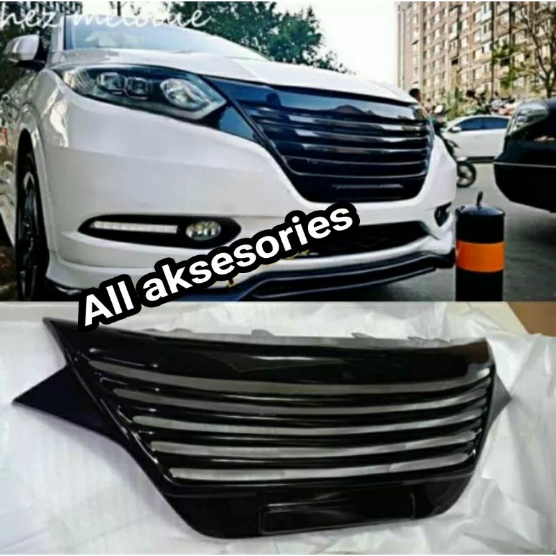 Grill HRV Topline plastik ABS Black Glossy