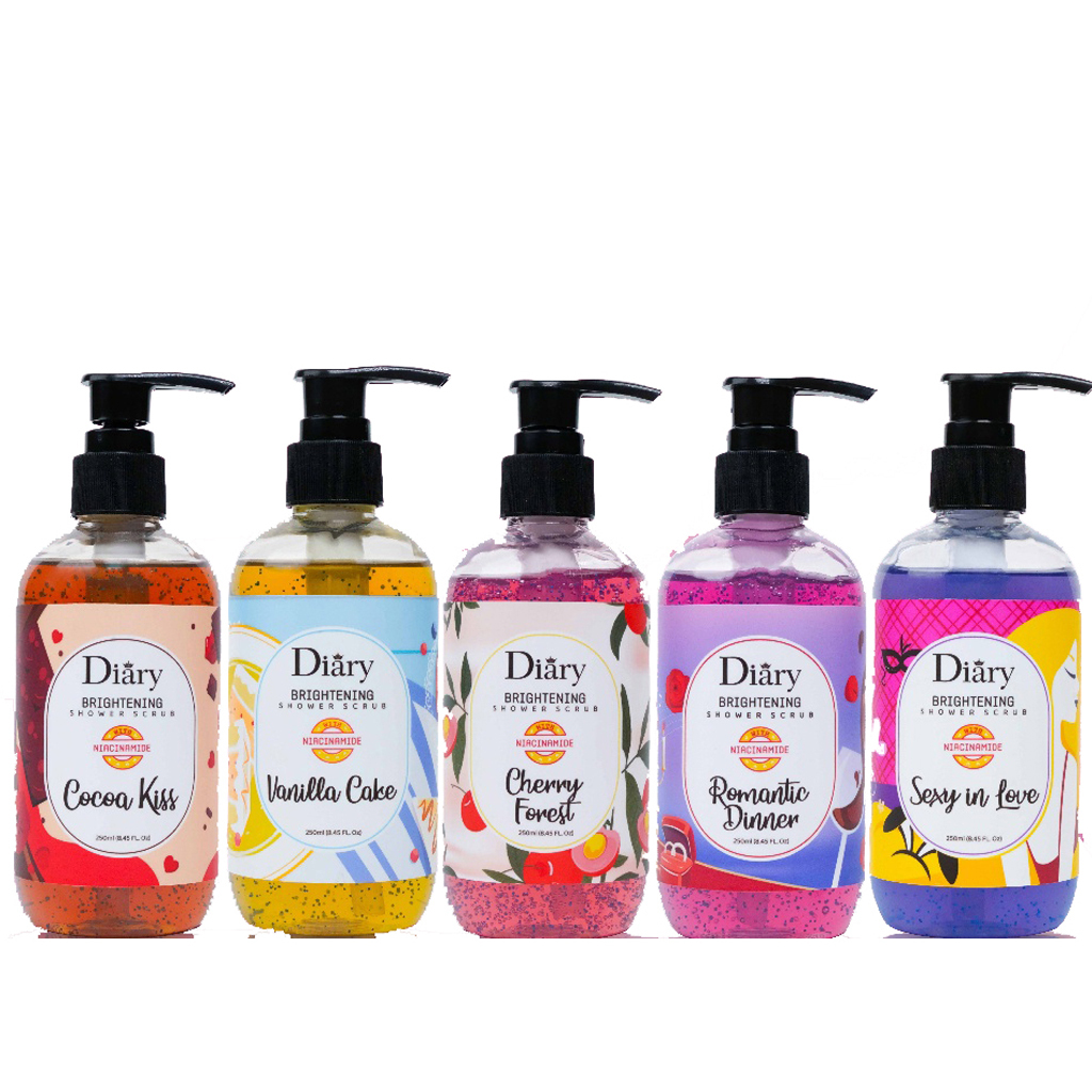 Diary Body Serum Gel 250ml | Body Serum Whitening Diary | Body Lotion Diary Gel 250ml