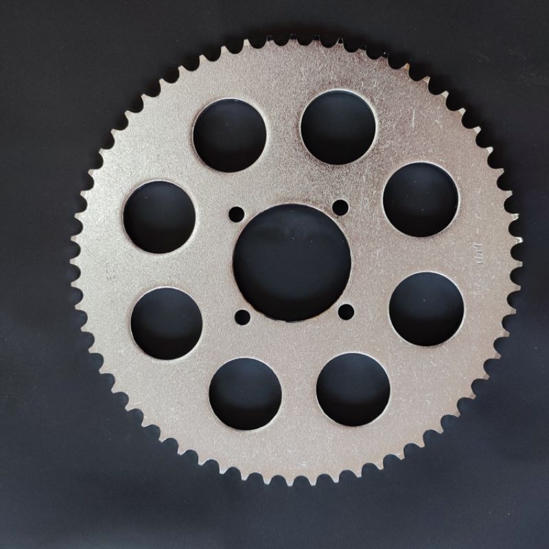 GIR GEAR BELAKANG GIGI TARIK BESAR  60T RX KING FIZR VEGA R JUPITER Z MX CRYPTON 428 60T