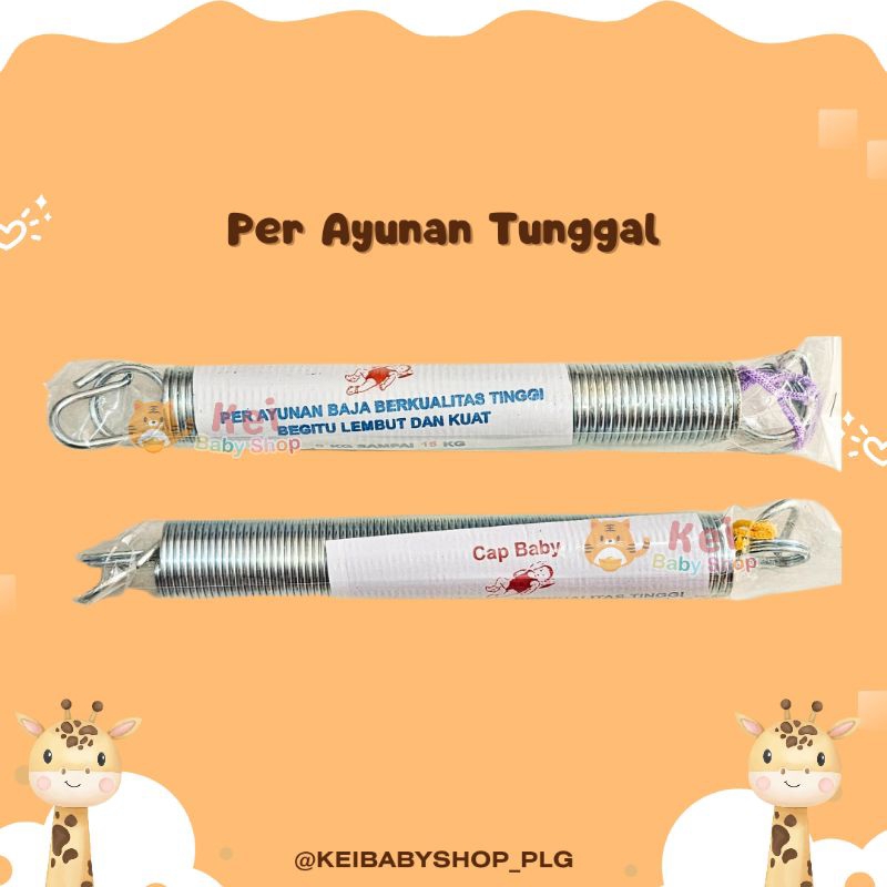 Per Ayunan Tunggal Baja Kualitas Tinggi / Per Ayunan Bayi
