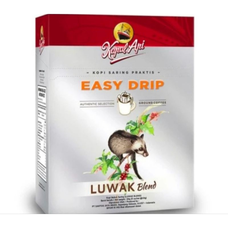 

kapal api easy drip luwak