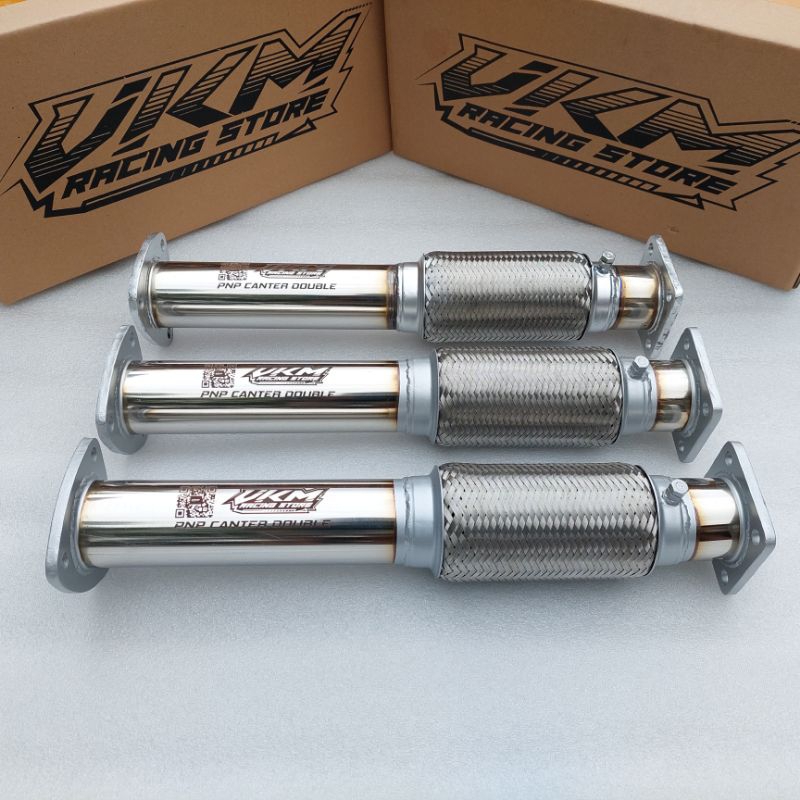 Knalpot fleksibel cantet ngir pnp original ps125 ps135 ps136 HD HDX HDL fleksibel ngir canter double