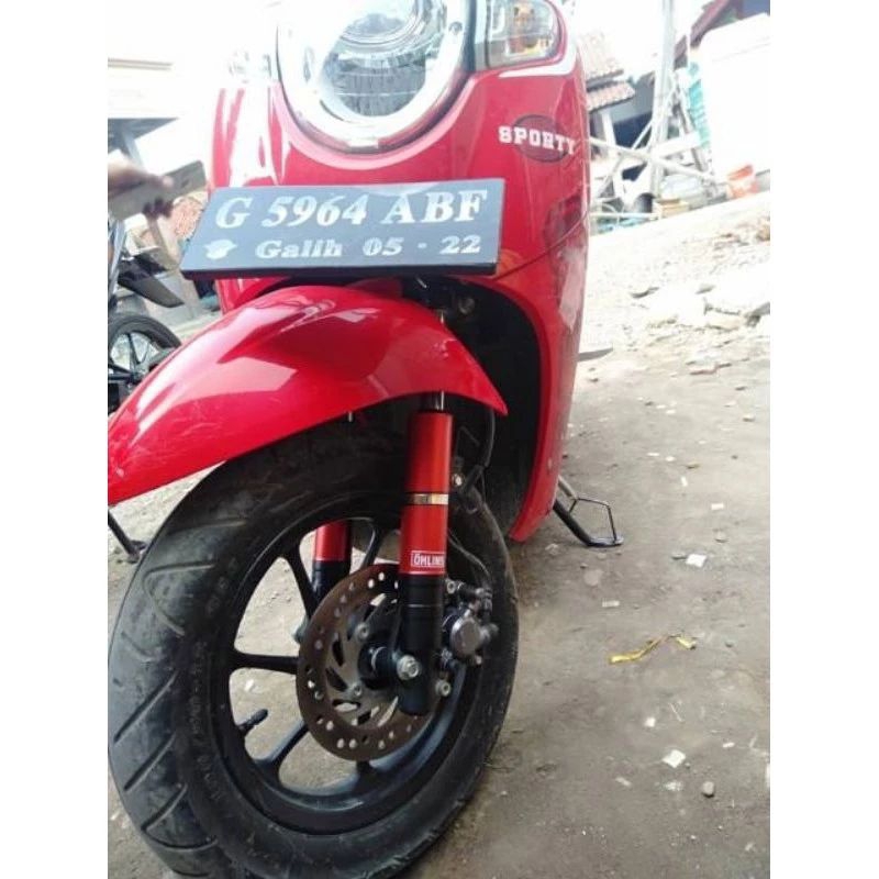 Cover shock depan Honda scoopy
