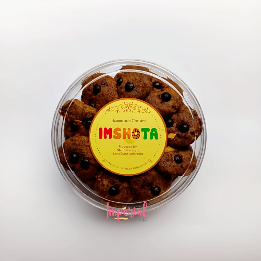 

Kue Kering Choco Chip Premium Butter Keping Coklat Chocolate Chips 100% Original Imshota NN Cookies Kuker Chocochip