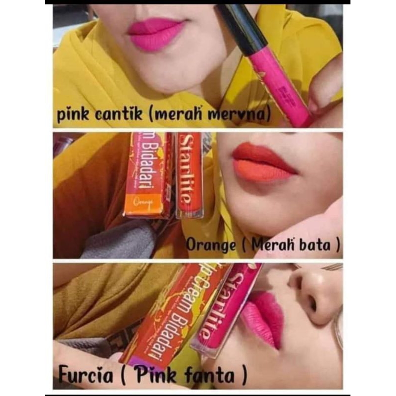 Lipstik starlite ubc Merah Merona
