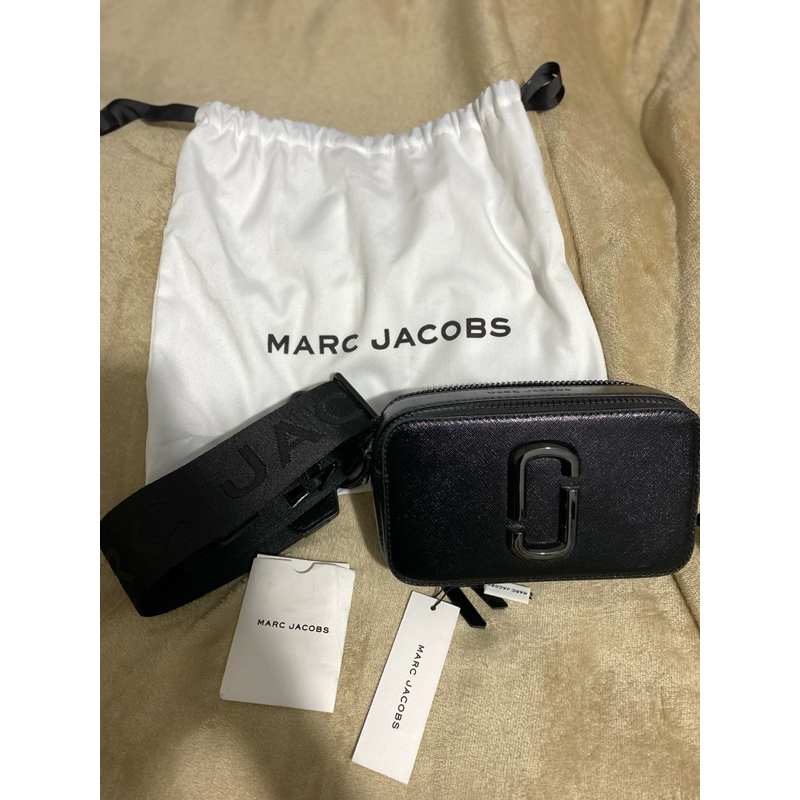Marc Jacobs The Snapshot Bag DTM Black