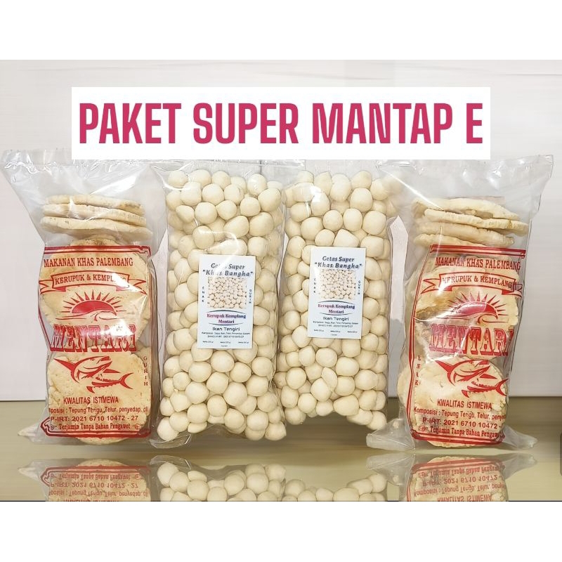 

Paket Super Mantap E - 1 kg (2panggang+2getas)