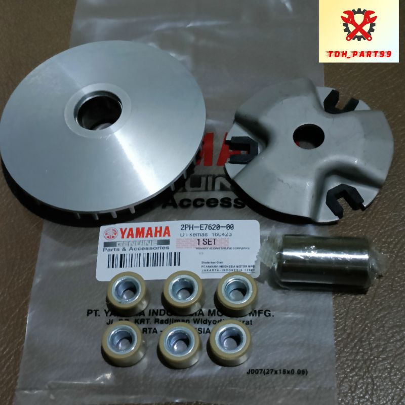 RUMAH ROLLER ASSY YAMAHA XRIDE 125 - FINO 125 - FINO GRANDE 2016-2020 (2PH)