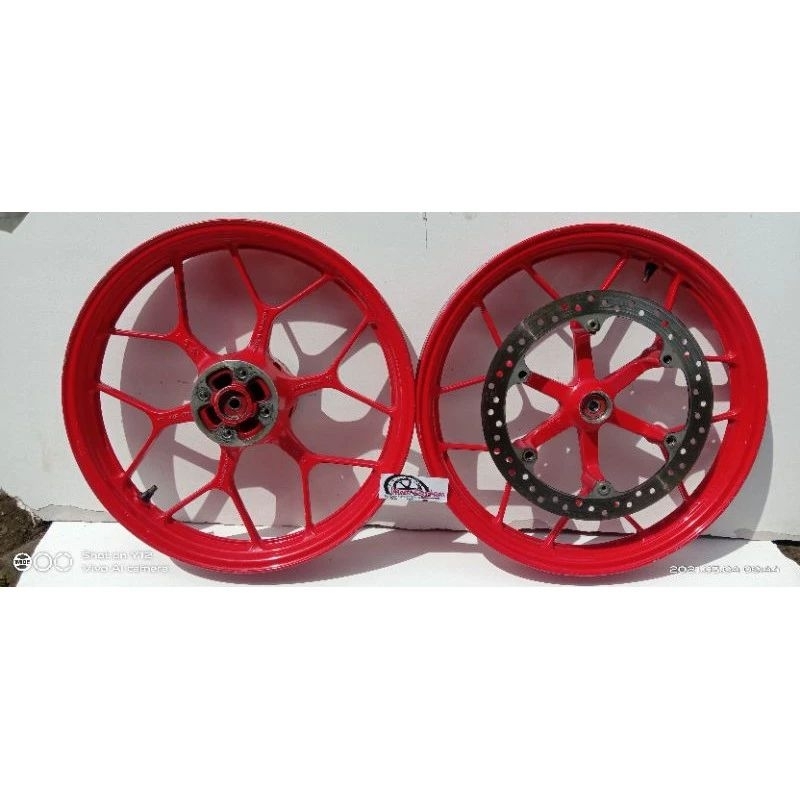 velek depan belakang honda sonic 150R.supra GTR pnp supra x 125. dll. copotan original