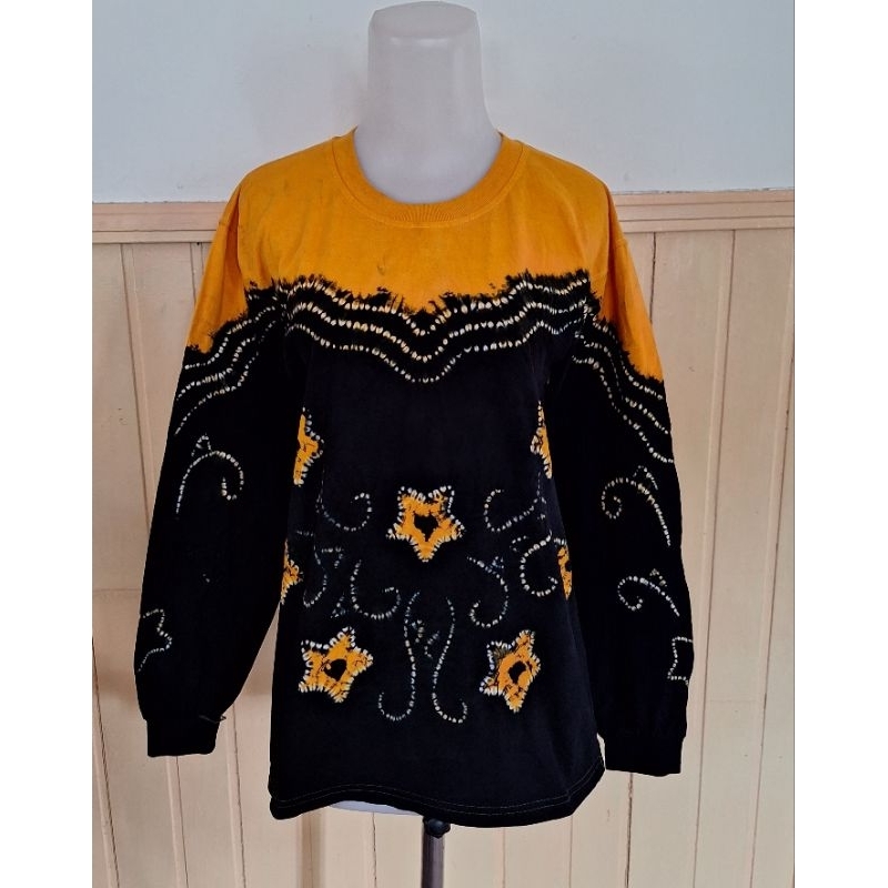 Kaos Sasirangan / Baju Sasirangan / Kaos Lengan Panjang / Kaos Olahraga / Oleh-Oleh Banjarmasin