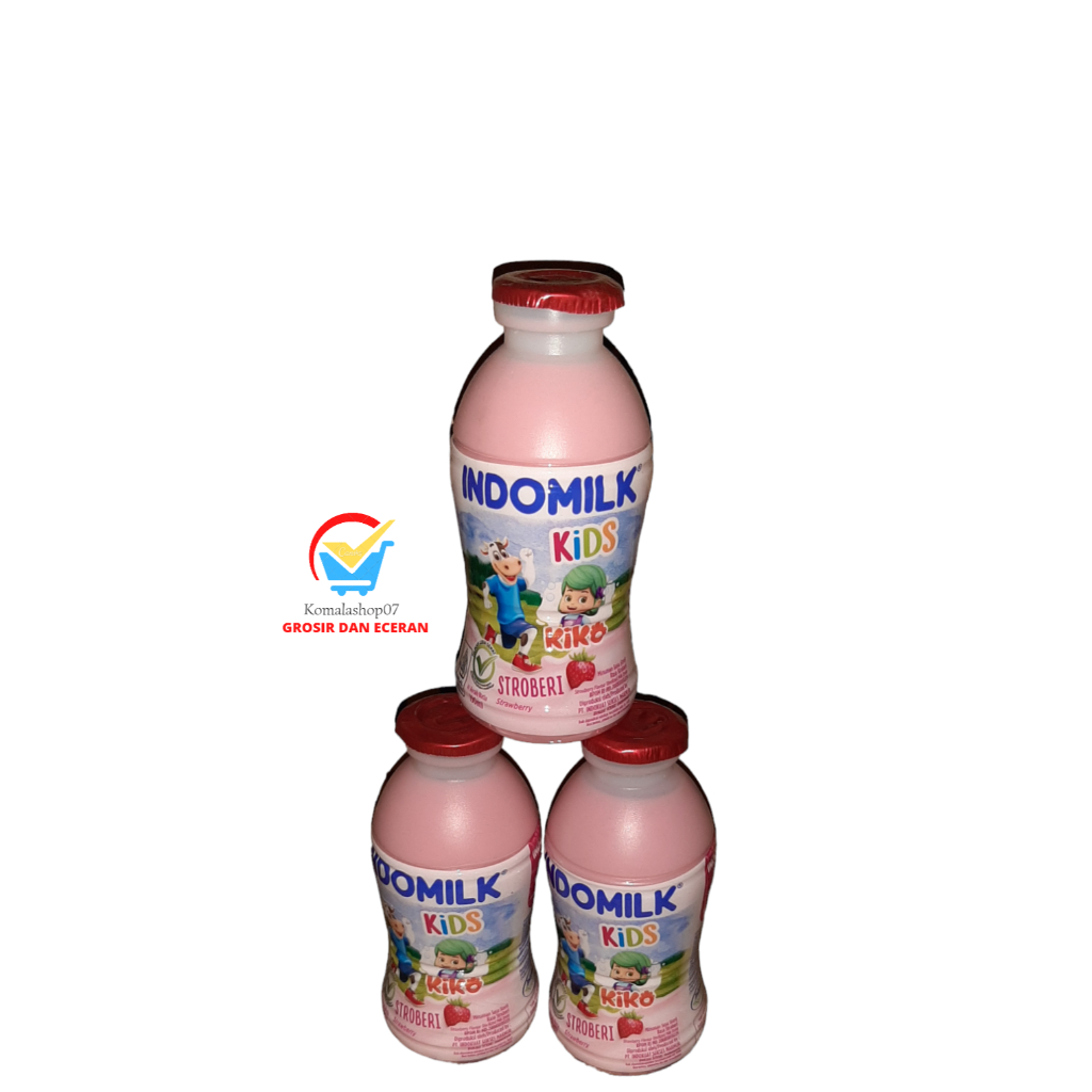 

SUSU INDOMILK UHT BOTOL RASA STROBERI 190ML