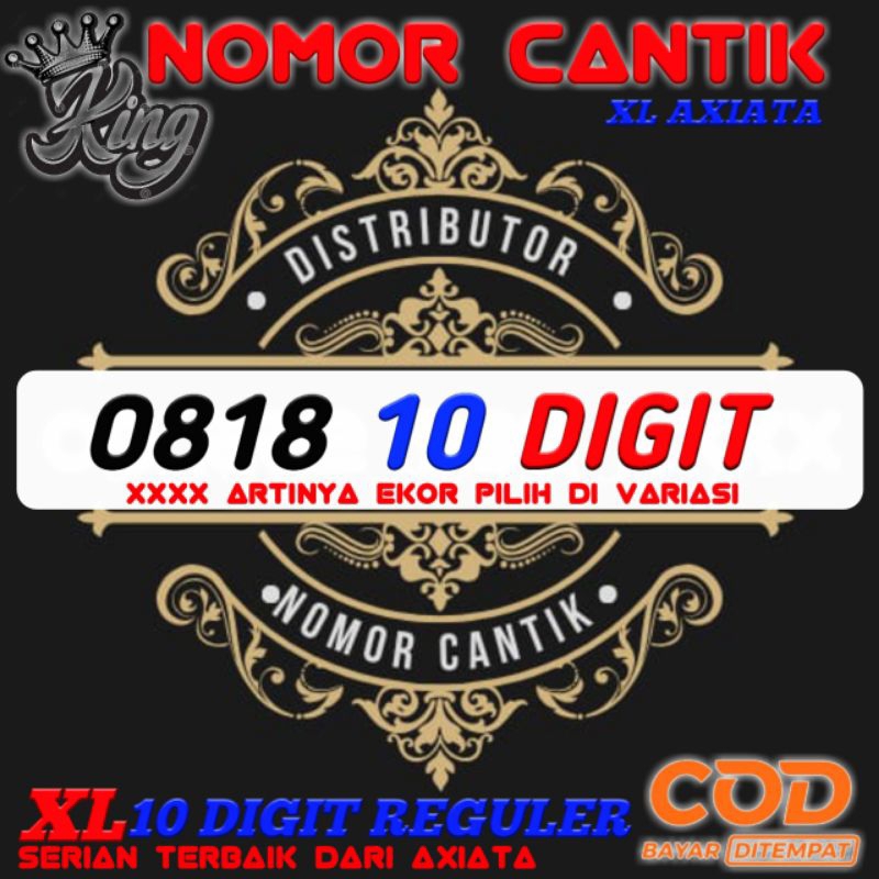 [ XL 10 DIGIT ] PERDANA XL SUPER NGOBROL SERI 10 DIGIT NOMOR CANTIK MURAH NOCAN GRATIS TELPON SMS KE