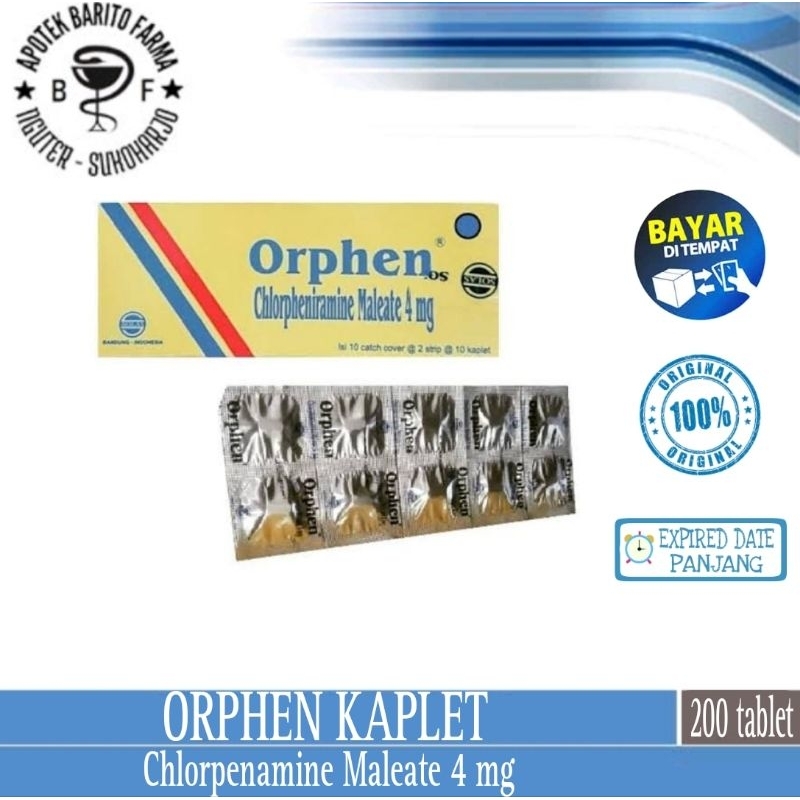 Orphen Tablet Box 200 Tablet