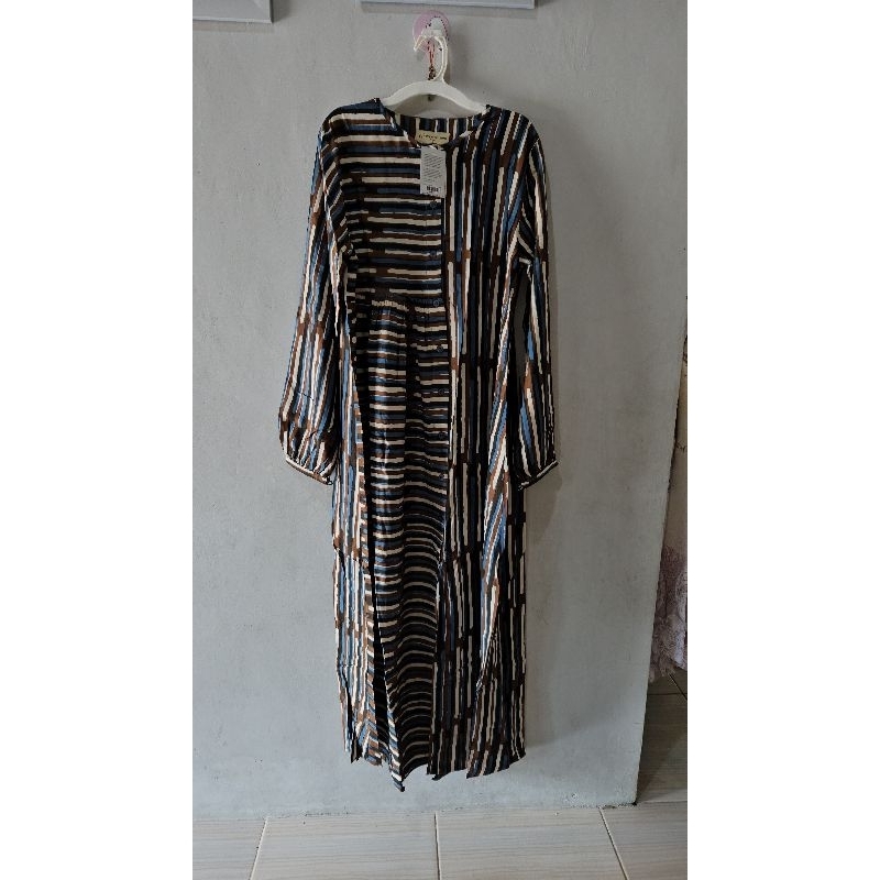Happy Dress Rayon Batik Cap/100% original Dian Pelangi/Dianpelangi/Dress/Gamis/Batik/Tunik/Hijab/Jil