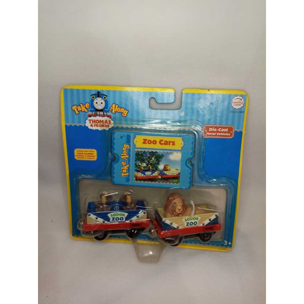 Thomas & Friends Take Along ZOO CARS Die Cast Metal