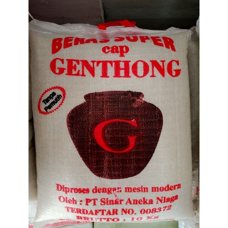 

Beras Genthong 10 Kg