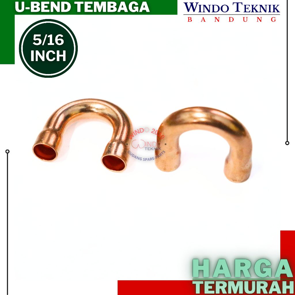 UBEN TEMBAGA 5/16 INCH | U-BEND / UBEN 5/16 / U BEN PIPA 5/16INCH / YUBEN / UBEN EVAP TEMBAGA 5/16"