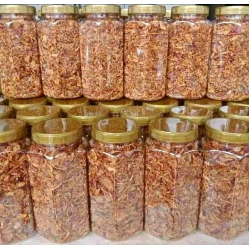 

brambang goreng toples