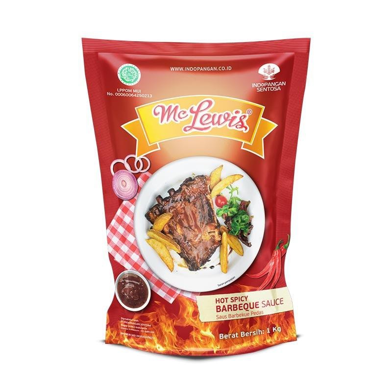 

MC Lewis/McLewis Saos/Saus Hot Spicy Barbeque 1 Kg