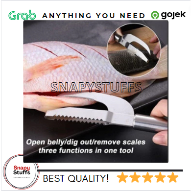 Skewer Pisau Ikan Multifungsi 3in1 / skewer Fish Scale Japan