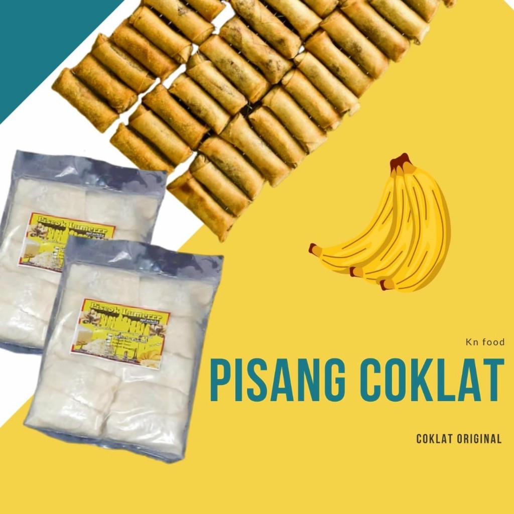 

Piscok Lumer Meler 1 pack Isi 10pcs./ enak banget / PISANG COKLAT .